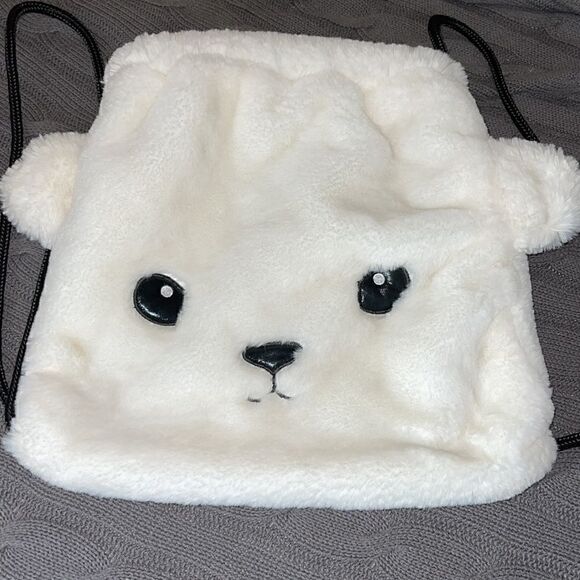 H&M Bear sherpa Backpack kids - Picture 1 of 7